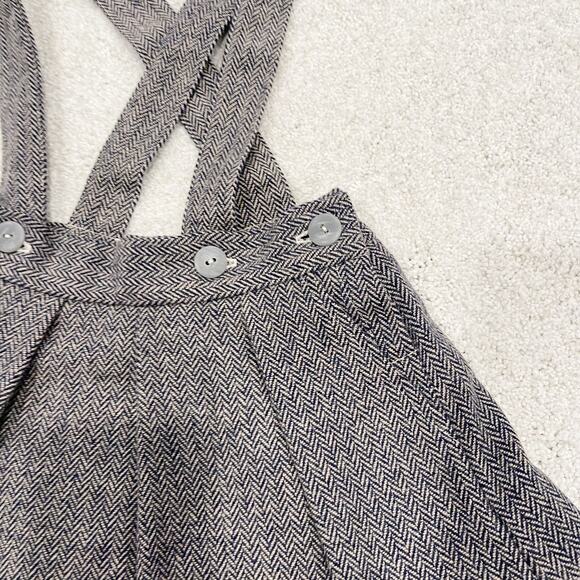 Girls 3T Bundle of Il Porticciolo Wool Herringbone Skirt and Hope & Henry Dress - Picture 14 of 15